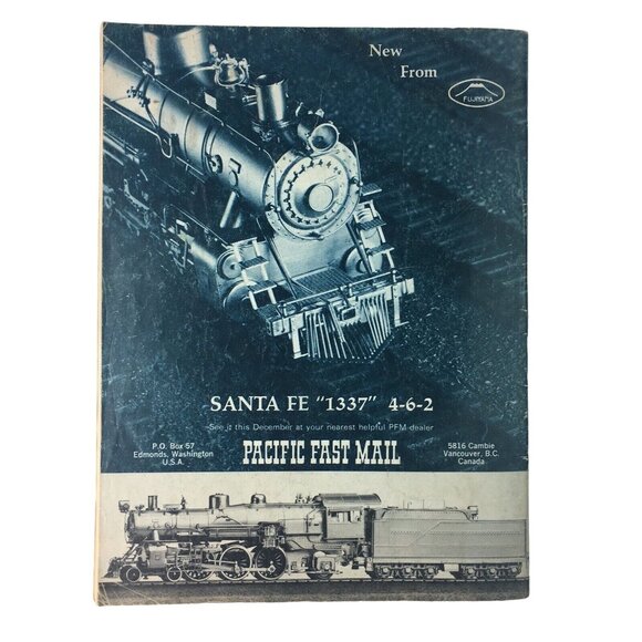 RailRoad Model Magazine Craftsman 1972 Vintage December Train Enthusiast u - Picture 5 of 12